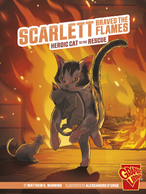 cover image of Scarlett Braves the Flames